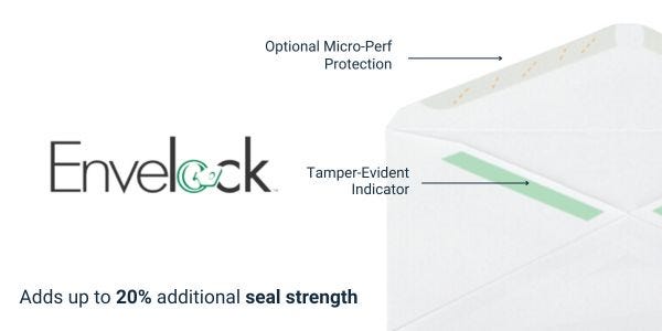 Envelock Tamper Evident Application for Envelope